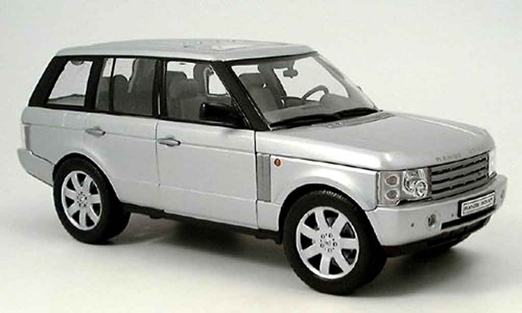 Range Rover Sport 1/18 Welly grijs 2003 modelauto