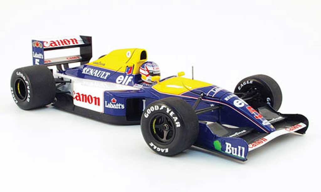 Renault F1 1/18 Minichamps williams fw 14 mansell 1991 modelauto