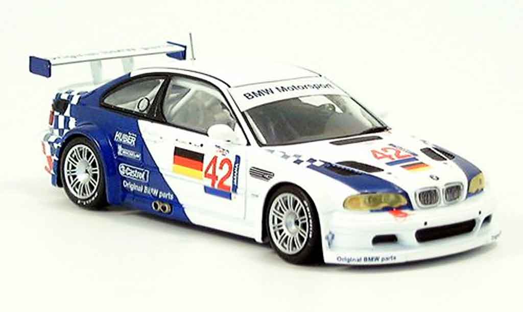 Bmw M3 E46 1/43 Minichamps GTR E46 ELMS Letho Muller 2001 modelauto