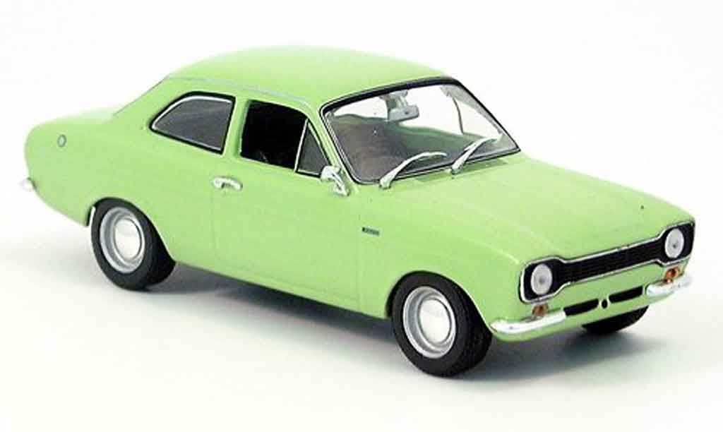 Ford Escort RS 1600 1/43 Minichamps RS 1600 grun 1971 MK1 modelauto