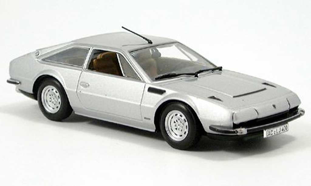 Lamborghini Jarama 1/43 Minichamps grijs 1974 modelauto