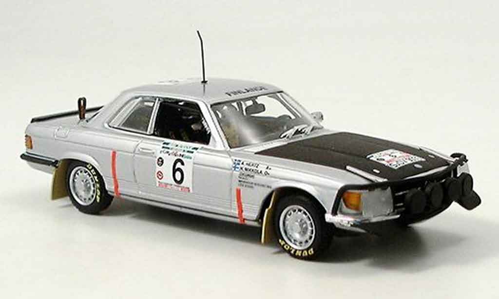 Mercedes 450 1/43 Minichamps SLC Bandama Mikkola Hertz Sieger 1979 modelauto