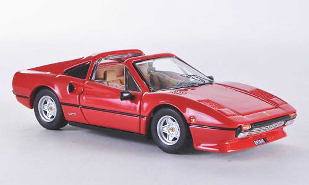 Ferrari 308 GTS 1/43 Best GTS rood 1977 modelauto