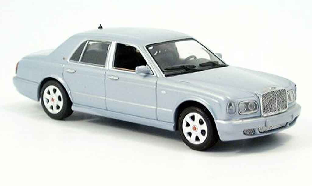 Bentley Arnage 1/43 Minichamps blauw 2001 modelauto