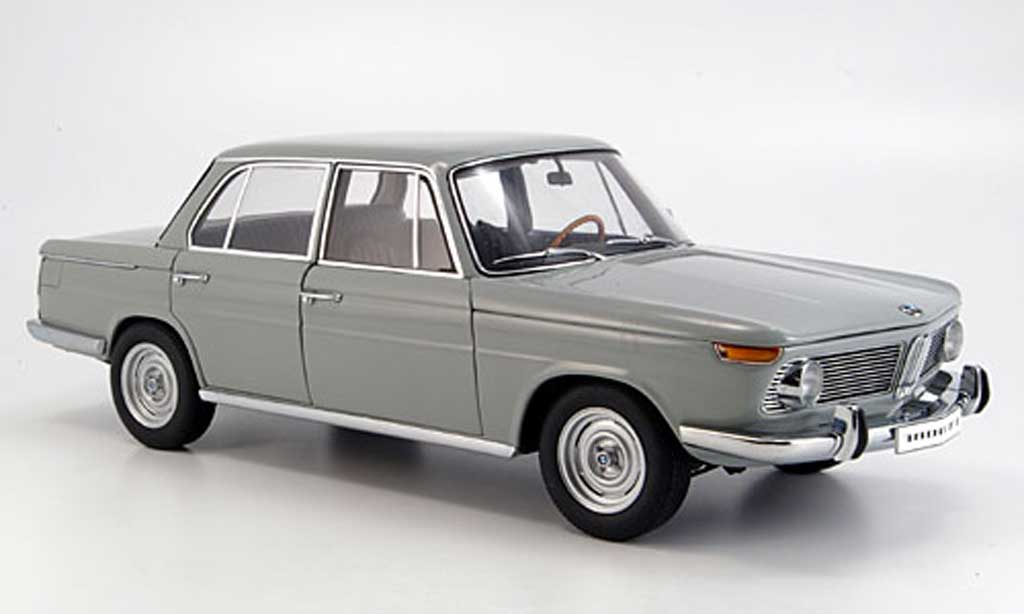 Bmw 1800 1/18 Autoart ti sa grijs 4-turer strassenversion modelauto