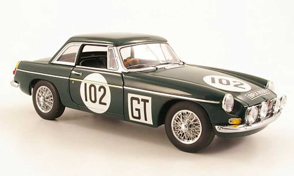 MG B 1/18 Autoart GT MKII No.102 Nurburgring 1967 modelauto