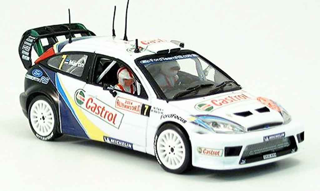 Ford Focus RS WRC 1/43 Vitesse RS WRC Monte Carlo M. Martin No. 4 2004 modelauto
