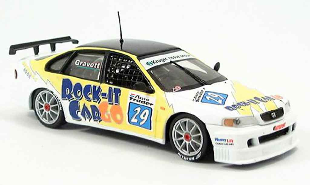 Honda Accord 1/43 Onyx R. Gravett BTCC 1998 modelauto