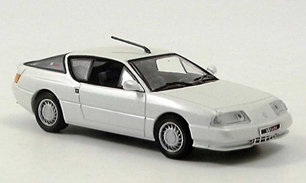 Alpine GTA V6 turbo 1/43 Eagle V6 turbo wit modelauto