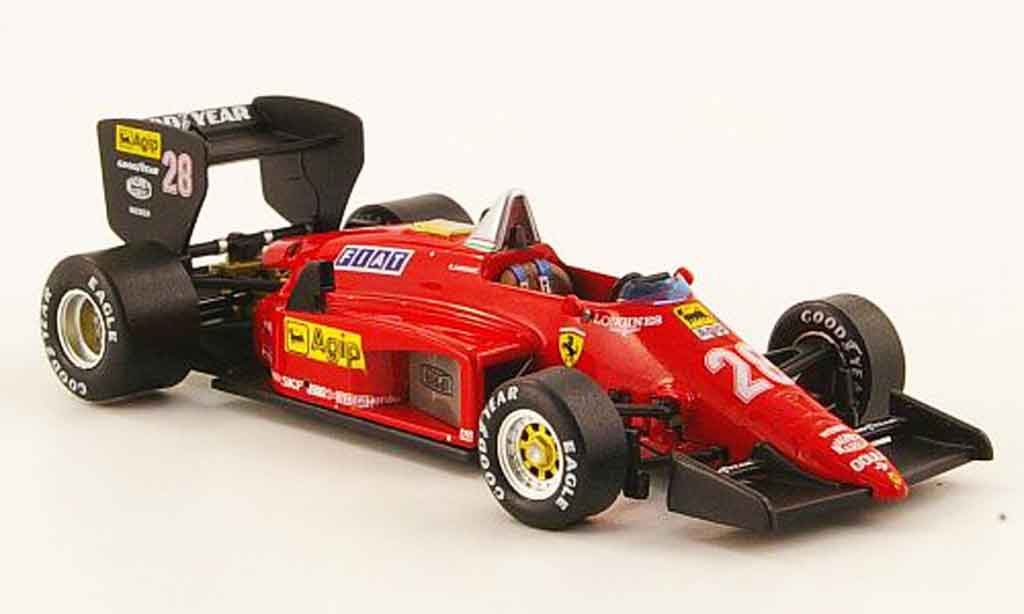 Ferrari 156 1985 1/43 IXO 1985 no.28 r.arnoux gp brasilien modelauto
