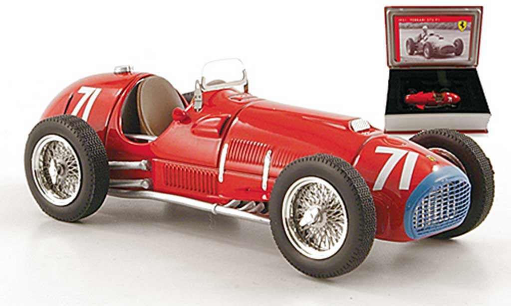 Ferrari 375 1/43 IXO F1 No.71 A.Ascari GP Deutschland - Nurburgring 1951 modelauto