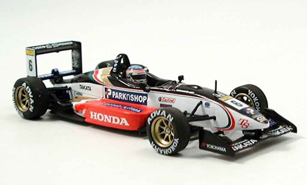Dallara F301 1/43 Minichamps Mugen T. Sato Sieger GP Macau 2001 modelauto