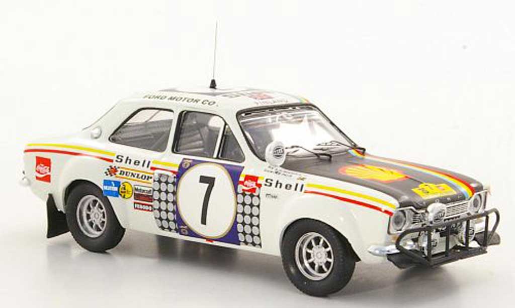 Ford Escort RS 1600 1/43 Trofeu RS 1600 No.7 H.Mikkola / G.Palm Safari Rally 1972 modelauto