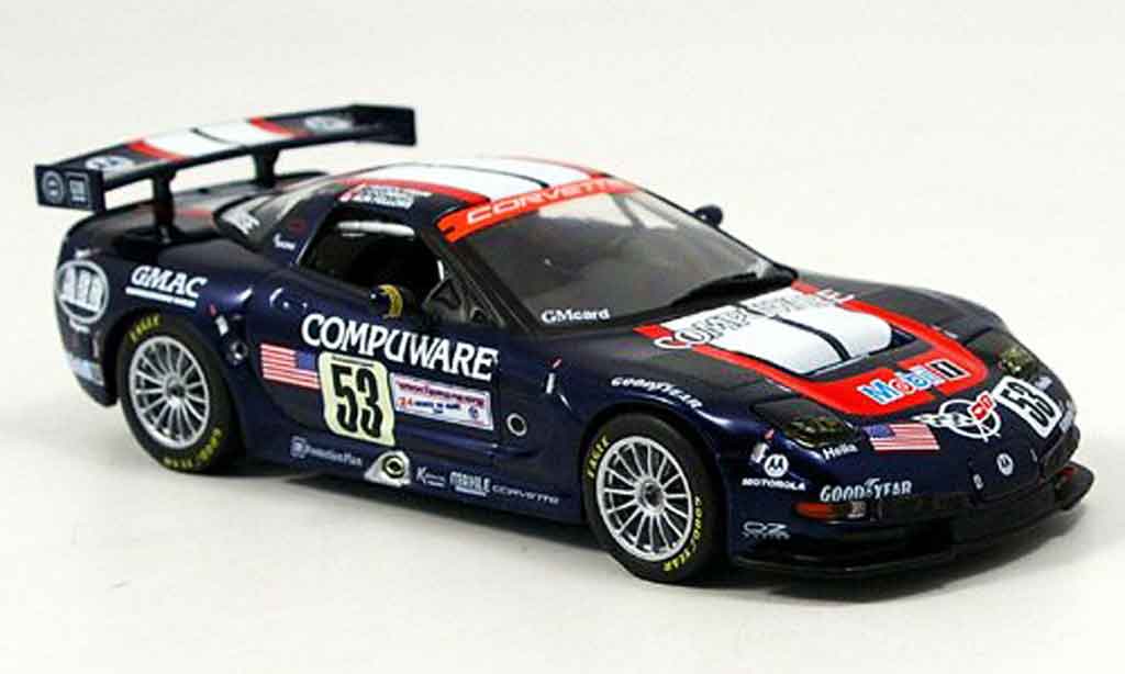 Chevrolet Corvette C5 1/43 IXO C5 R LeMans Fellows OConnell Freon 2003 modelauto