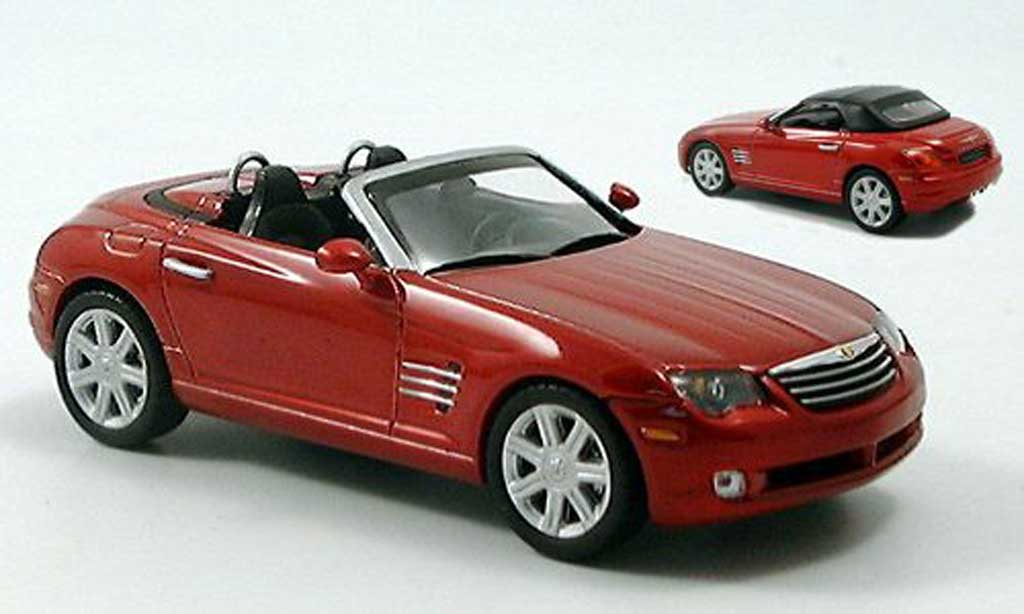 Chrysler Crossfire 1/43 Norev Roadster rood modelauto