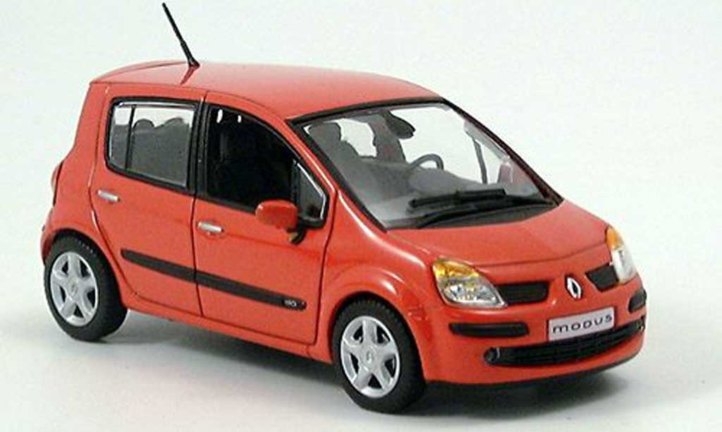 Renault Modus 1/43 Norev rood oranje 2004 modelauto