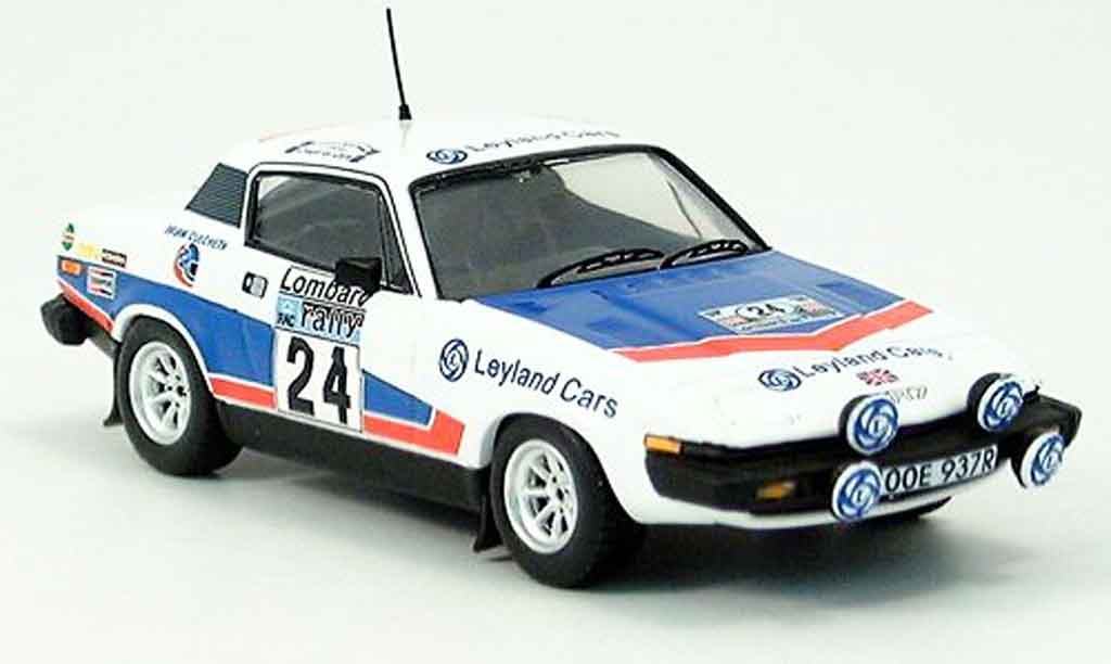 Triumph TR7 1976 1/43 Trofeu 1976 RAC No. 24 Culcheth Syer modelauto
