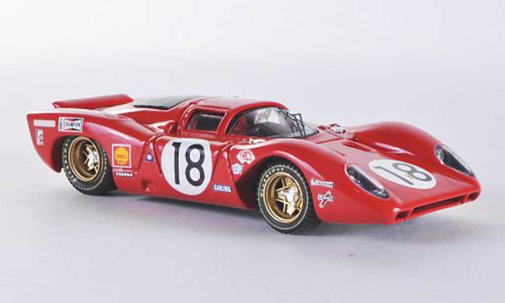 Ferrari 312 P 1/43 Best P Coupe LM Rodriguez-Piper 1969 modelauto