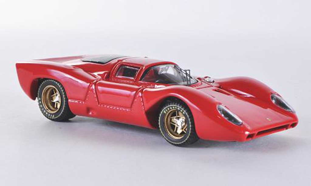 Ferrari 312 P 1/43 Best P Coupe rood 1969 modelauto
