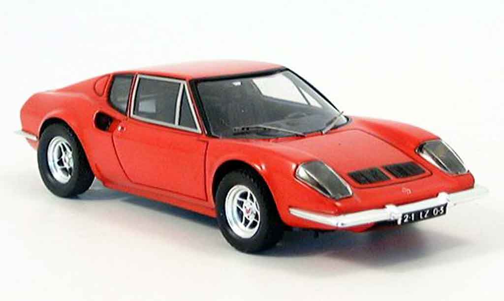 Ligier JS2 1/43 Spark rood 1972 modelauto