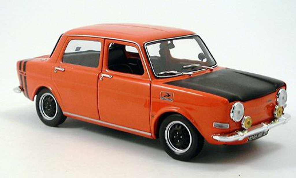 Simca 1000 1/18 Norev rallye 1971 modelauto