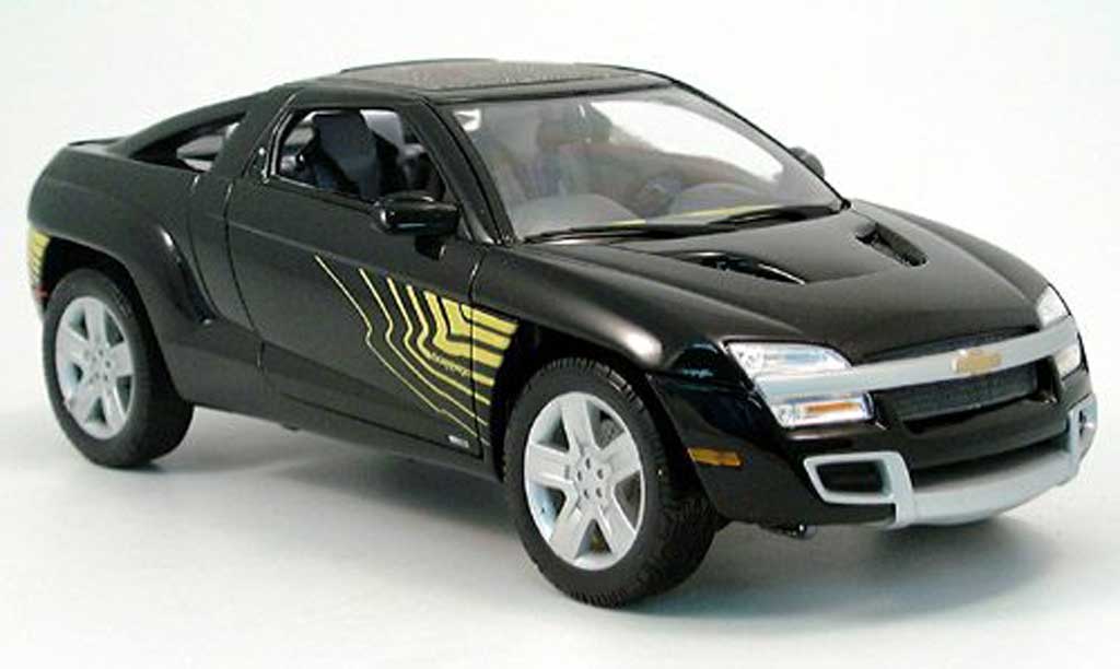 Chevrolet Borrego 1/18 Welly zwart modelauto