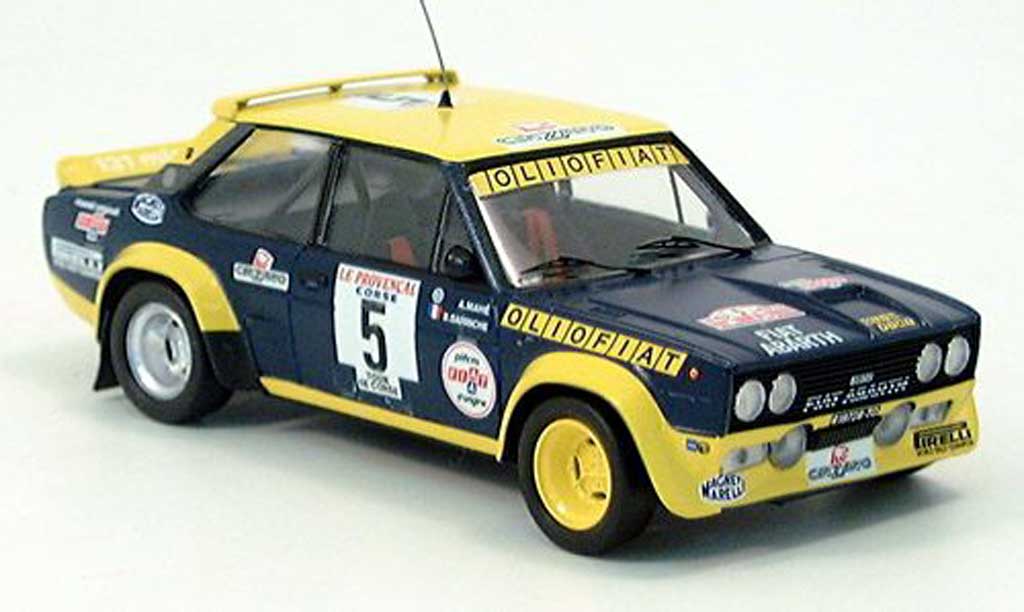 Fiat 131 Abarth 1/43 Trofeu Abarth Nr.5 Sieger tour de Corse 1977 modelauto
