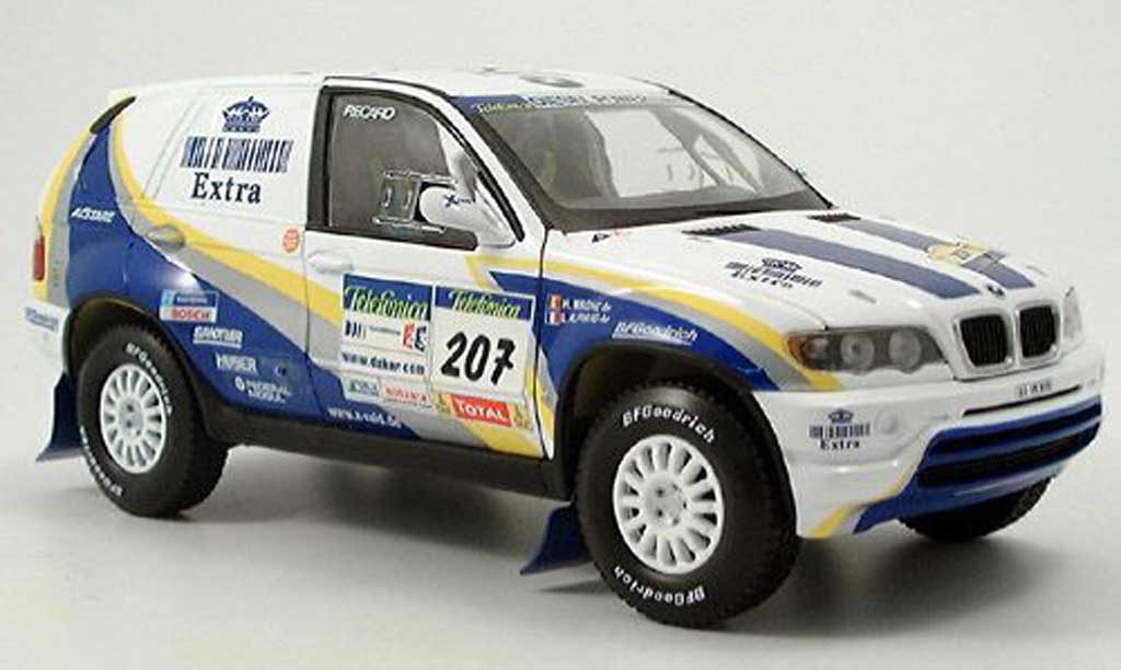 Bmw X5 E53 1/18 Solido E53 Rally Dakar 2004 modelauto