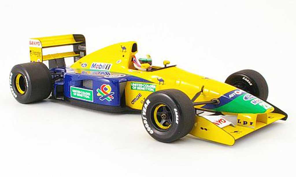 Ford F1 1992 1/18 Minichamps 1992 benetton b 191 b m. brundle modelauto