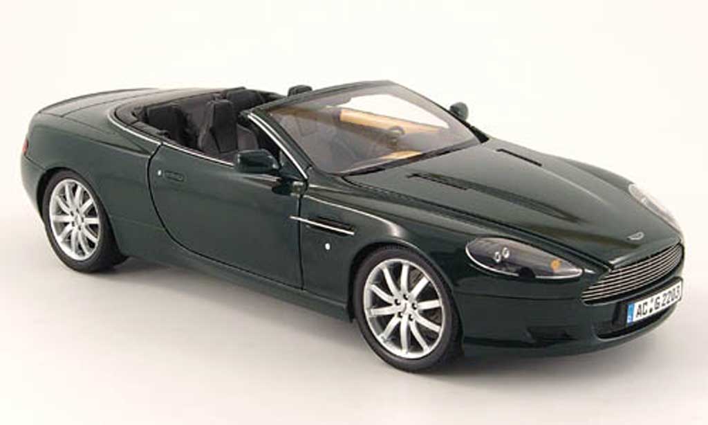 Aston Martin DB9 Volante 1/18 Minichamps Volante grun modelauto