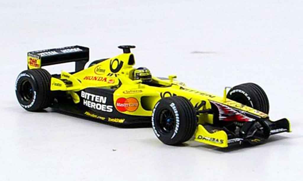 Honda F1 1/43 Minichamps Jordan Mugen EJ 11 Frentzen 2001 modelauto