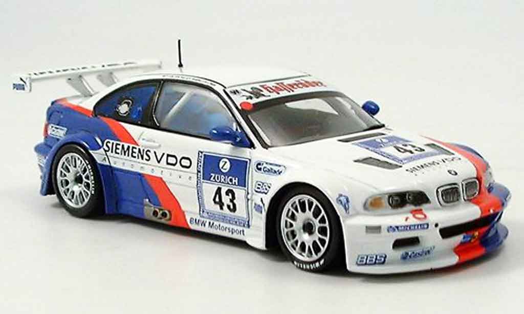 Bmw M3 E46 1/43 Minichamps GTR E46 2ter Nurburgring Lamy Said Huisman Stuck 2004 modelauto