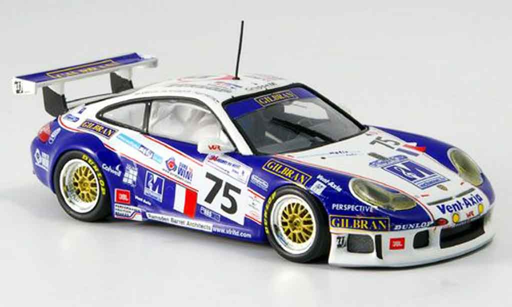 Porsche 996 GT3 RS 1/43 Minichamps GT3 RS LeMans Sugden Khan Savech 2004 modelauto