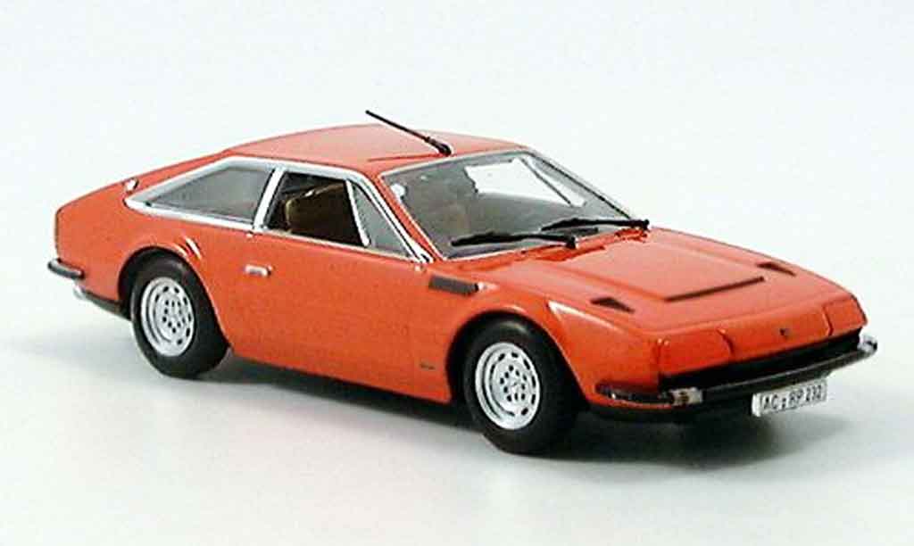 Lamborghini Jarama 1/43 Minichamps oranje 1974 modelauto