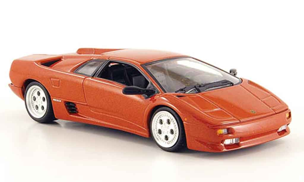 Lamborghini Diablo 1/43 Minichamps kupfer modelauto