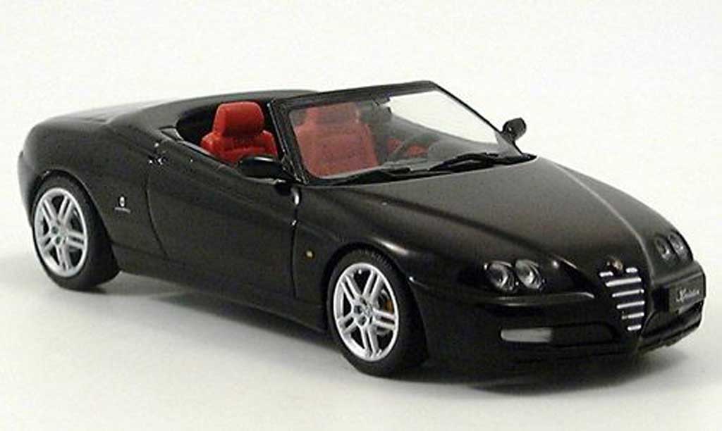 Alfa Romeo Spider 2003 1/43 Minichamps 2003 zwart modelauto