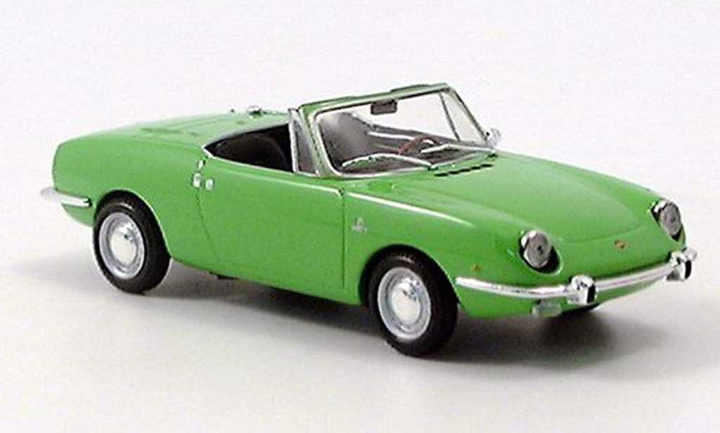 Fiat 850 1/43 Minichamps Sport Spider grun 1968 modelauto