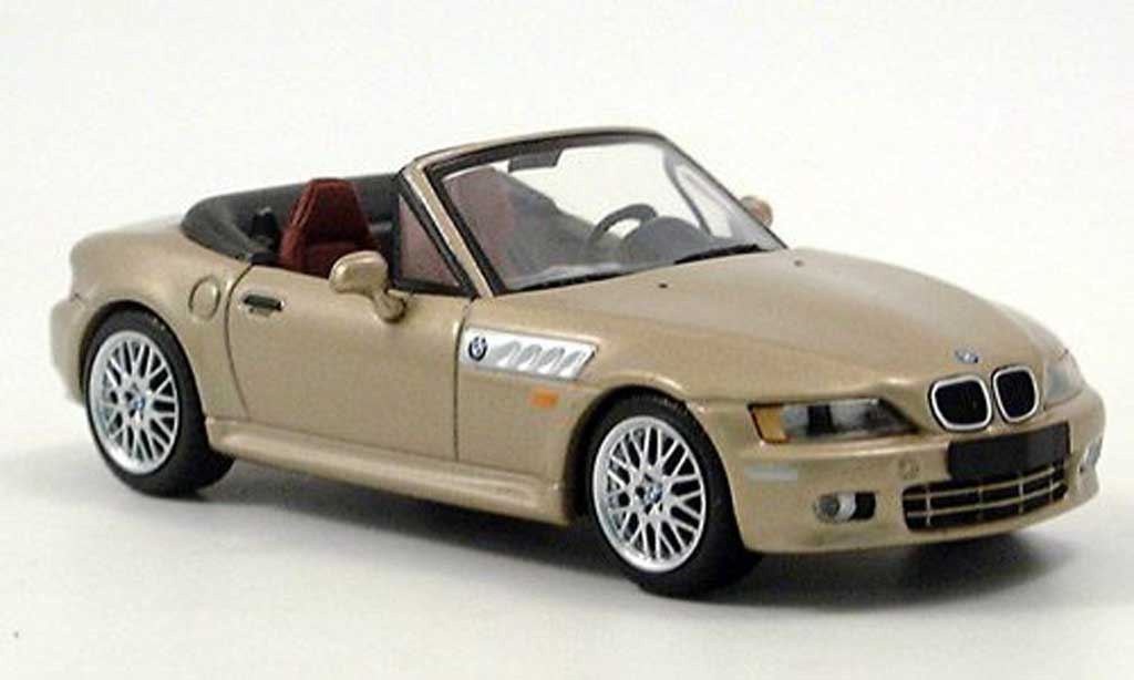 Bmw Z3 Roadster 1/43 Minichamps Roadster dore 1999 modelauto
