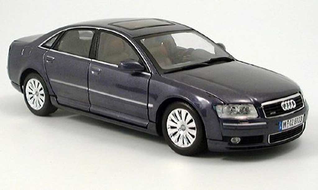 Audi A8 1/18 Motormax anthrazit modelauto