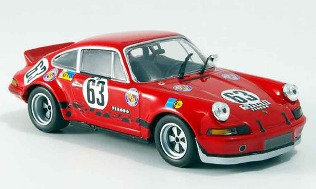 Porsche 911 RSR 1/43 Minichamps RSR Carrera 2.8 No.63 GELO 24H Le Mans 1973 modelauto