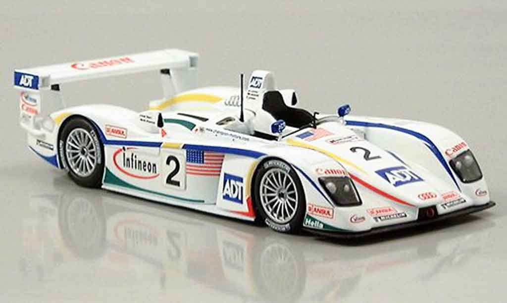 Audi R8 2004 1/43 Minichamps 2004 LeMans Letho Werner Pirro modelauto