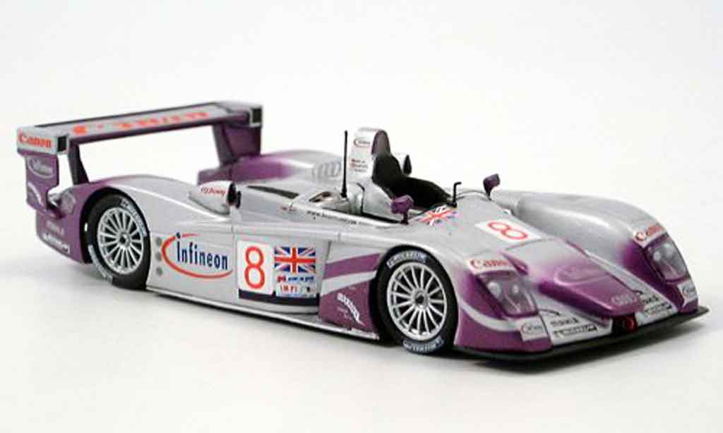 Audi R8 2004 1/43 Minichamps 2004 LeMans No. 8 Biela Kaffer McNish modelauto