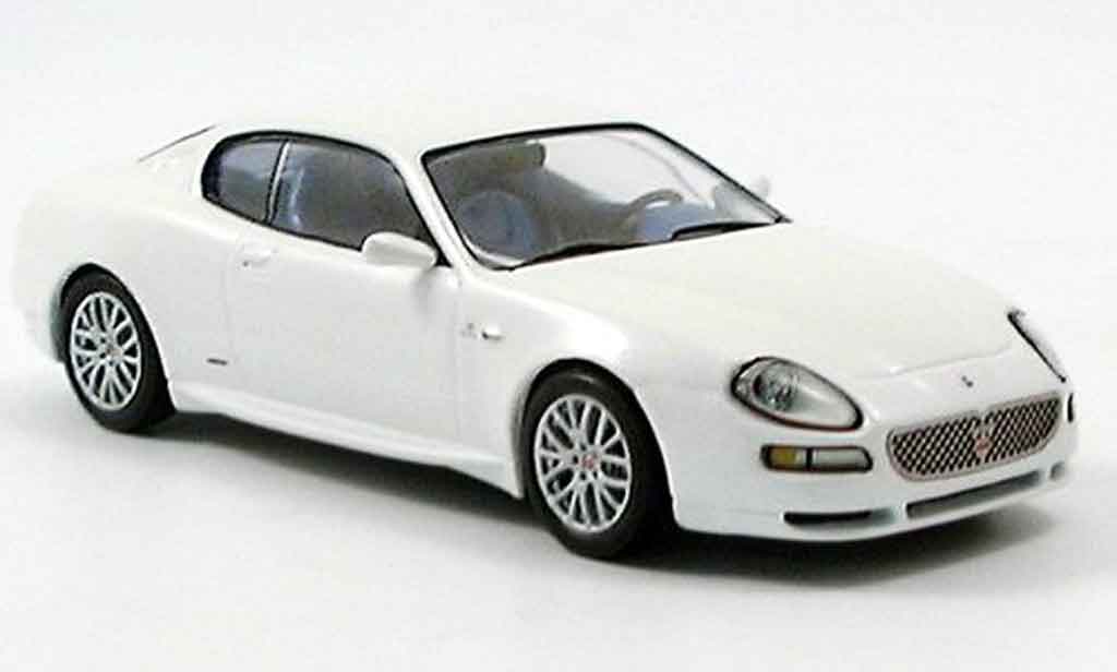 Maserati Cambiocorsa coupe 1/43 IXO coupe grand sport wit modelauto