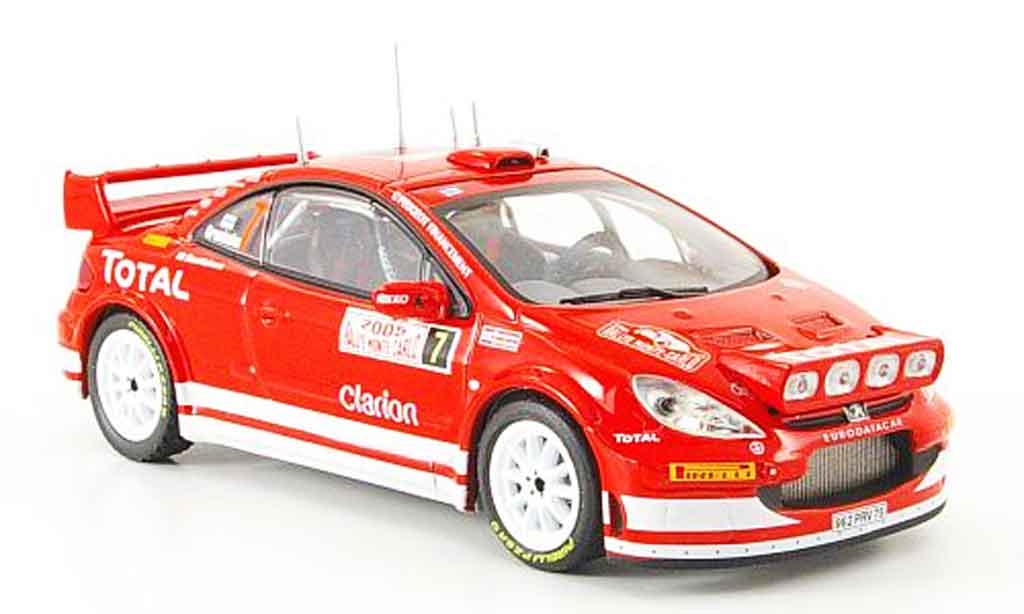 Peugeot 307 WRC 1/43 IXO WRC no. 7 montecarlo modelauto