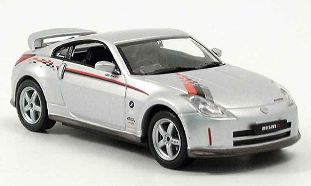 Nissan 350Z 1/43 J Collection JGTC Z Nismo S Tune grijs metallic modelauto