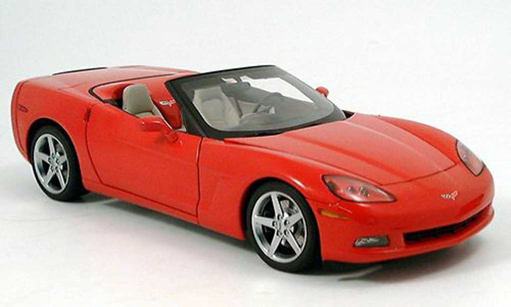 Chevrolet Corvette C6 1/18 Autoart C6 cabriolet (c6) rood modelauto