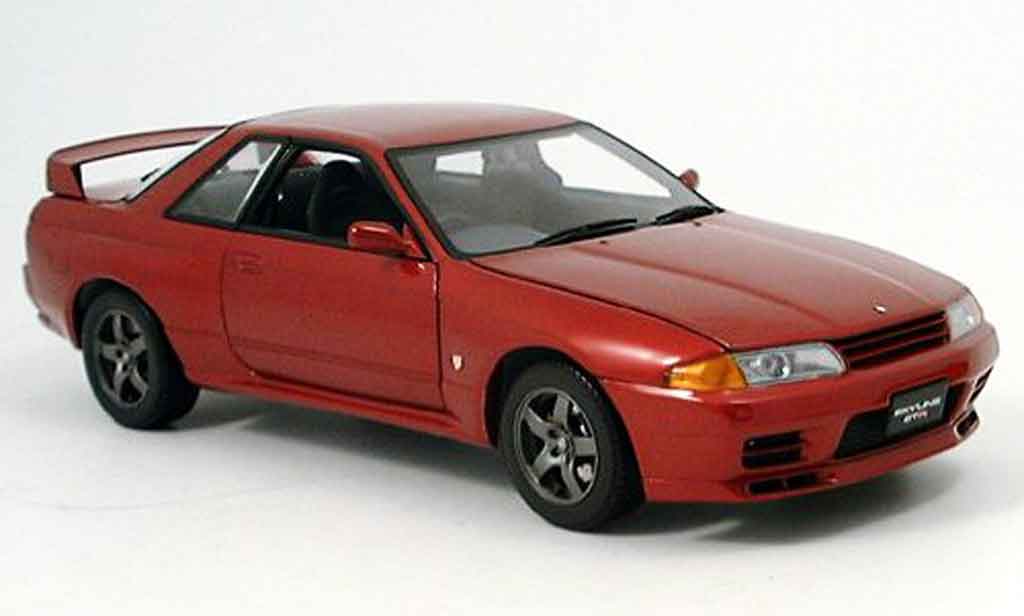 Nissan Skyline R32 1/18 Kyosho R32 gt-r rood modelauto
