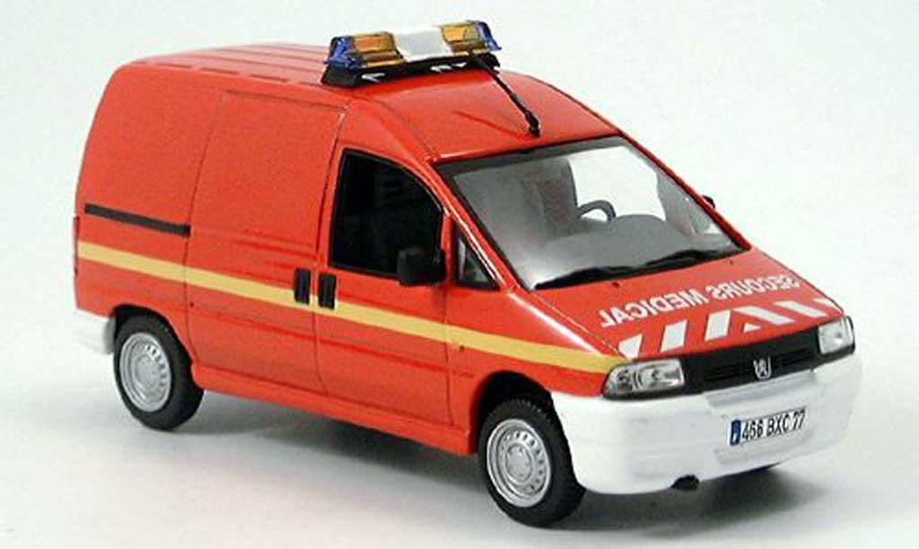Peugeot Expert 1/43 Norev pompier modelauto