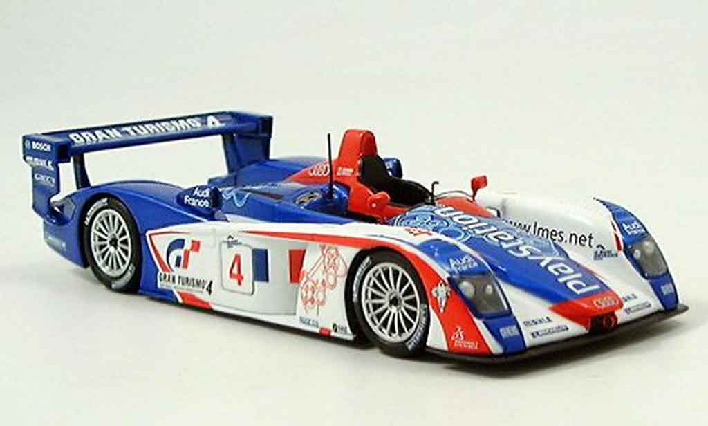 Audi R8 2005 1/43 Minichamps 2005 Spa Ortelli Gounon modelauto