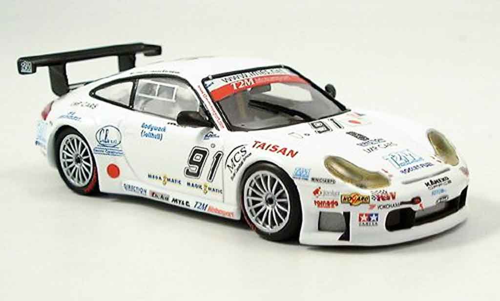 Porsche 996 GT3 RSR 1/43 Minichamps GT3 RSR Spa Yamagishi Caffi Pompidou 2005 modelauto